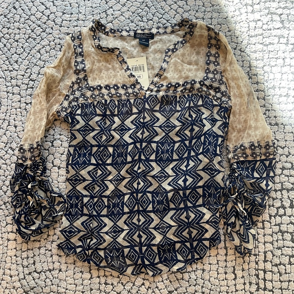 Lucky brand xs top